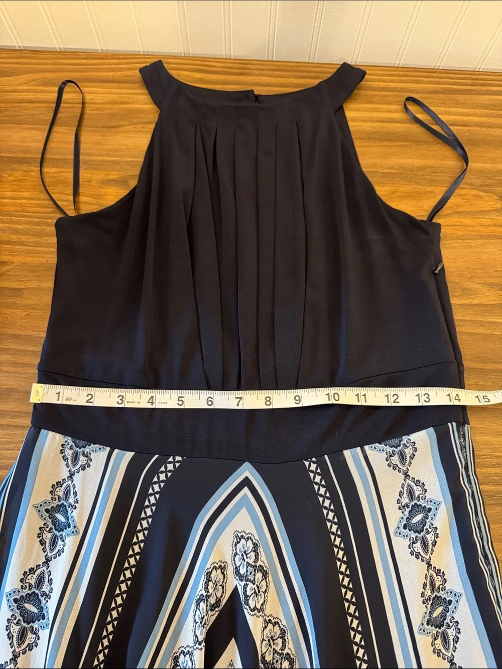 Sandra Darren Paisley Maxi Dress